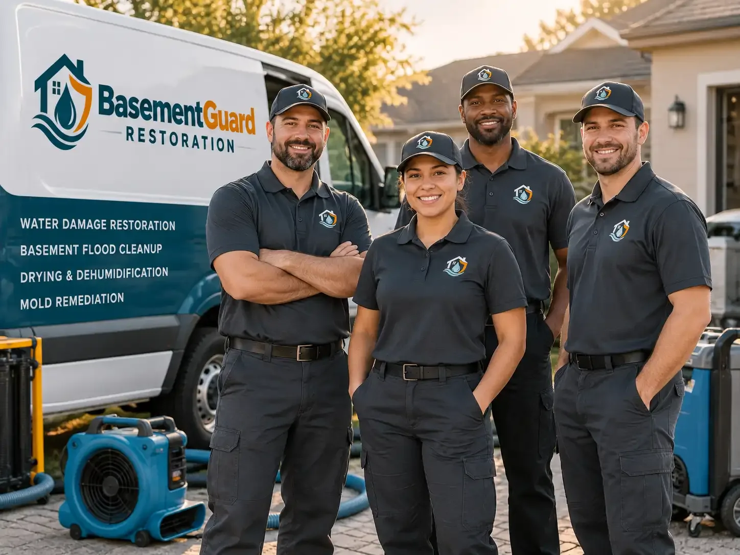 Basement Water Damage Restoration company in Tiro, OH